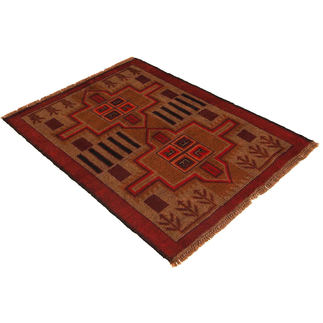 Traditional Baloch Rug 2' 9" x 4' 1" - No. AL82878