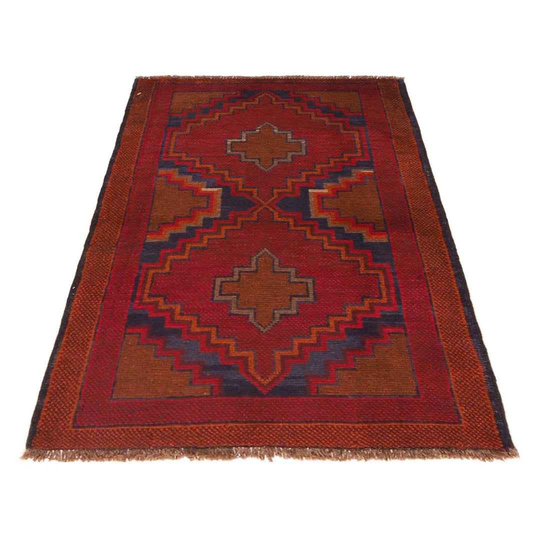 Tribal Baloch Rug 2' 11" x 4' 5" - No. AL27213