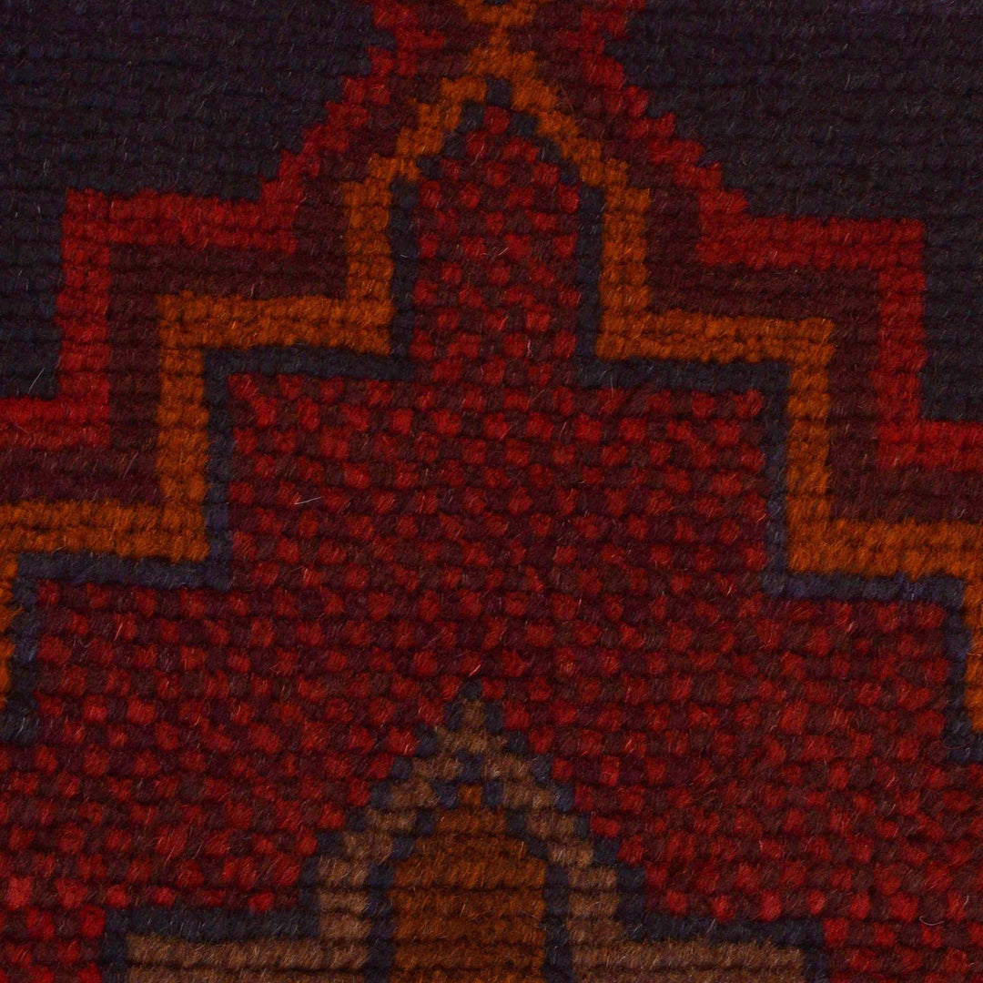 Tribal Baloch Rug 2' 11" x 4' 5" - No. AL27213