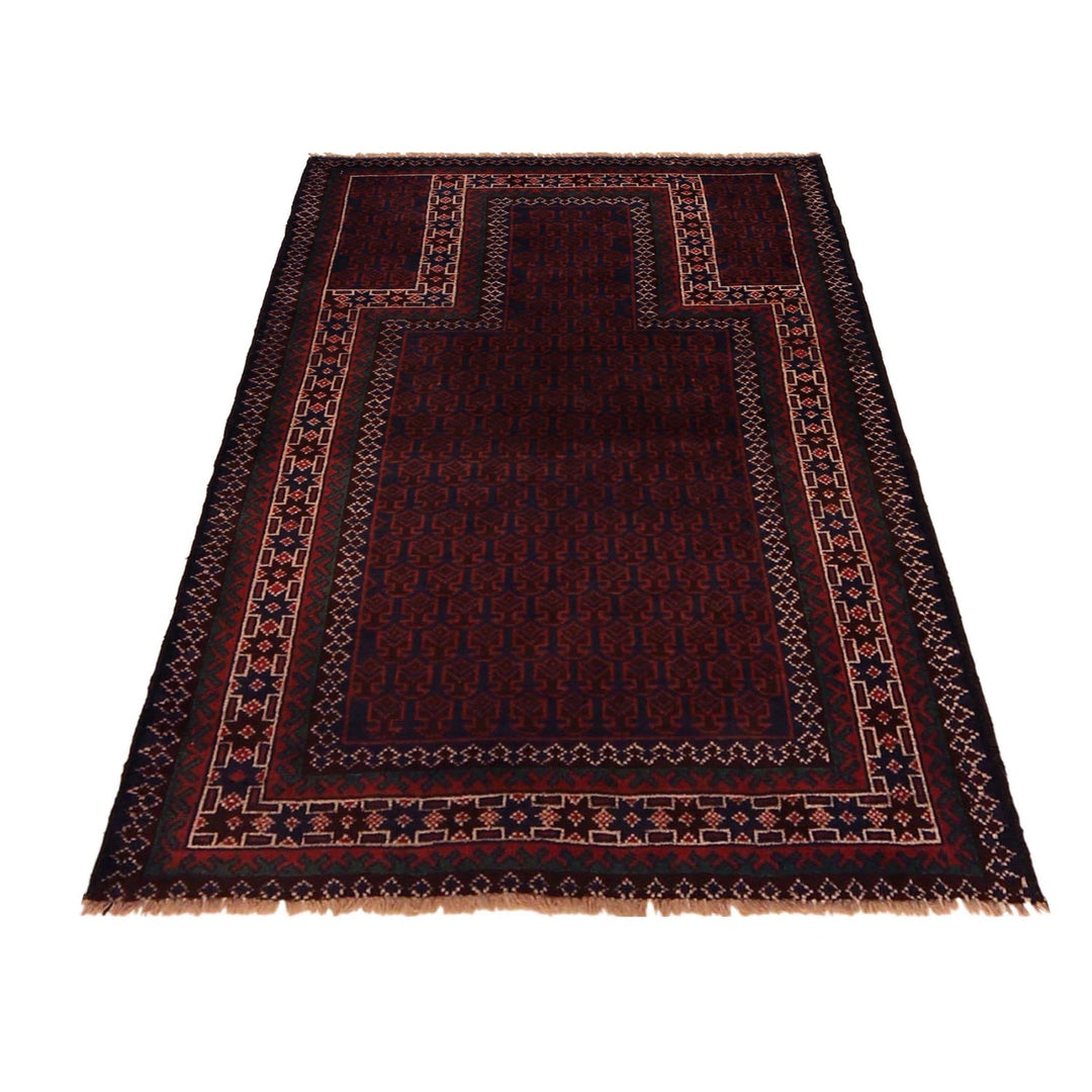 Hand Knotted Prayer Rug 2' 11" x 4' 6" - No. AL76054
