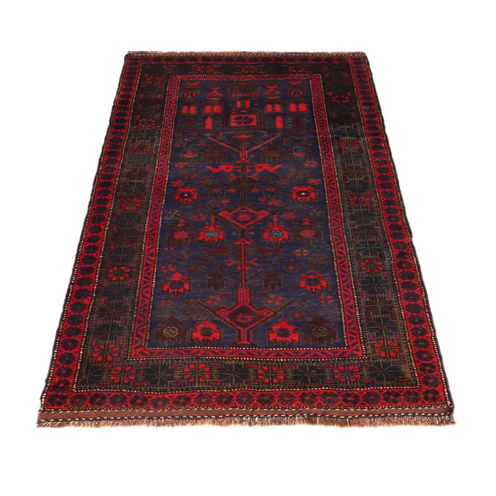 Hand Knotted Baluchi 3' 0" x 4' 10" - No. AL47698