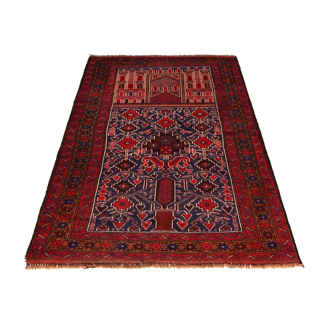 Handmade Prayer Rug 2' 11" x 4' 6" - No. AL35012