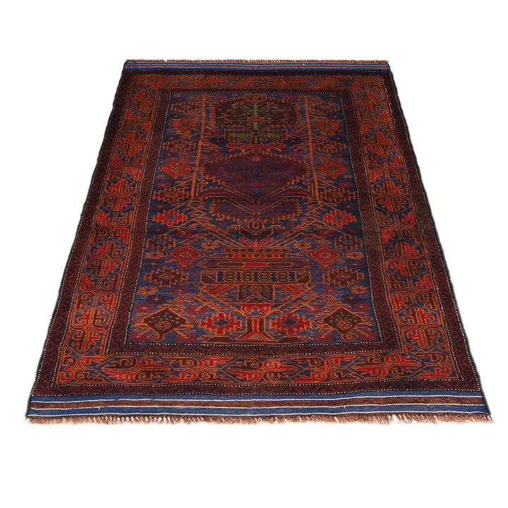 Multi Color Baluchi Rug 3' 1" x 5' 2" - No. AL15363