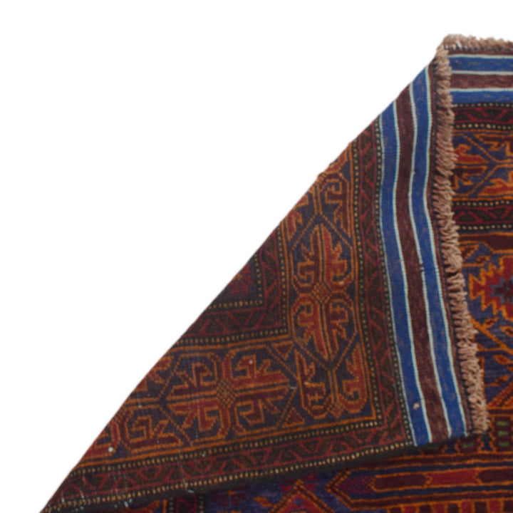 Multi Color Baluchi Rug 3' 1" x 5' 2" - No. AL15363