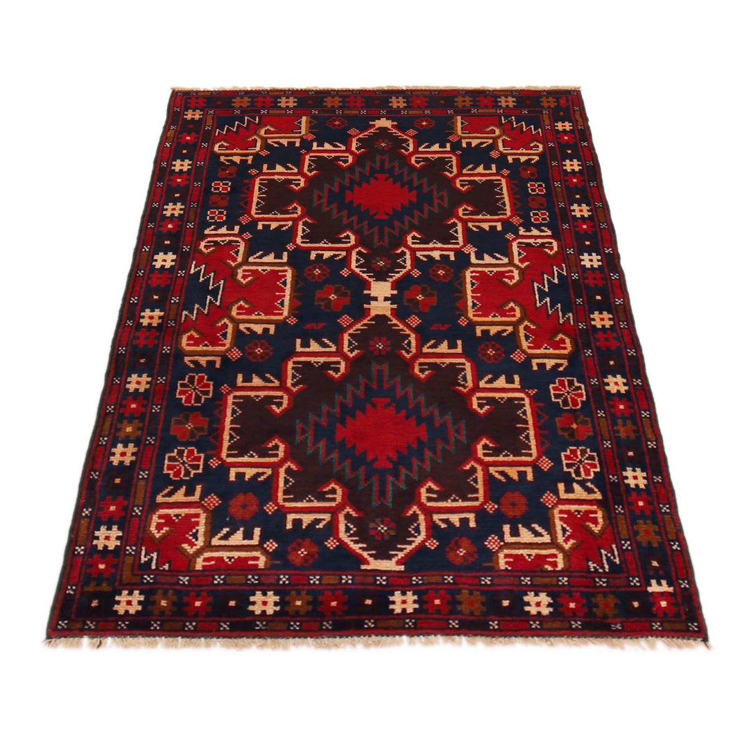 Multi Color Baluchi Rug 3' 1" x 4' 6" - No. AL67012
