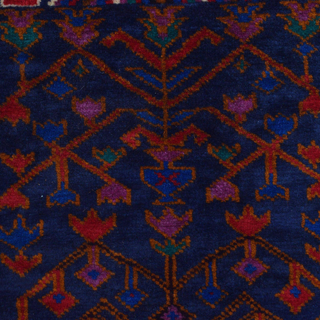 Baluch Small Size Rug 2' 6" x 3' 5" - No. AL65052