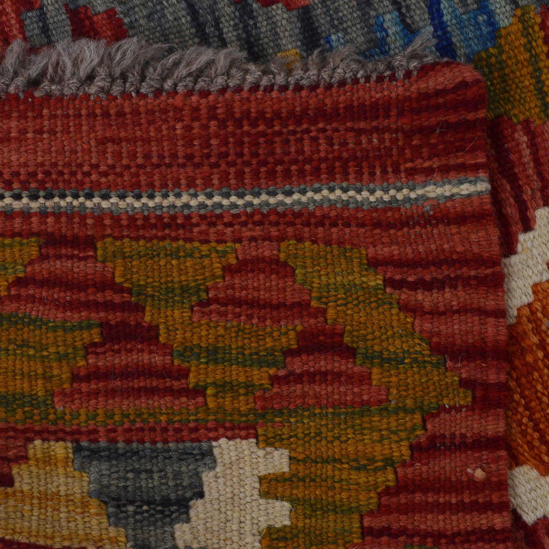 Handmade Vegetable Kelim Runner 1' 8" x 4' 11"  - No. AL11850