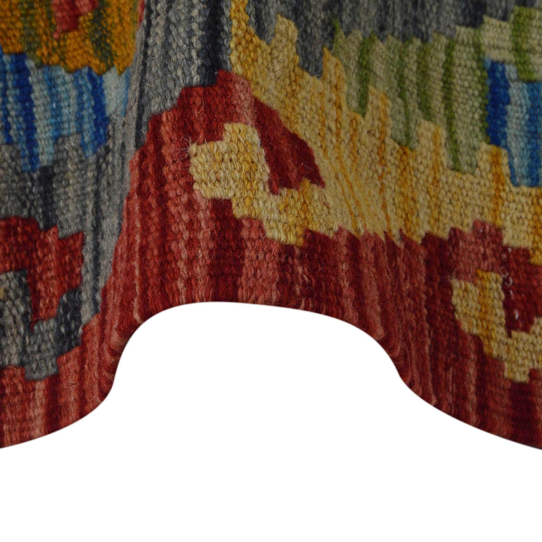 Handmade Vegetable Kelim Runner 1' 8" x 4' 11"  - No. AL11850