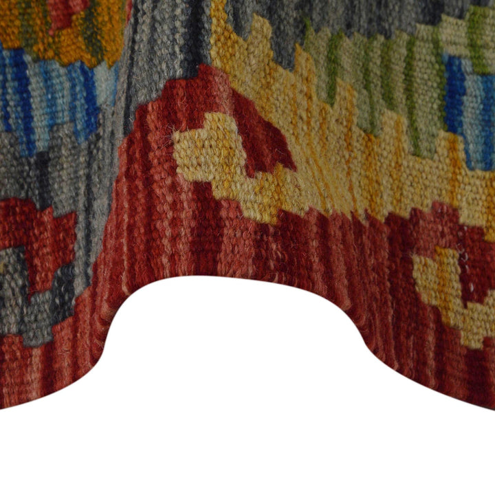 Handmade Vegetable Kelim Runner 1' 8" x 4' 11"  - No. AL11850