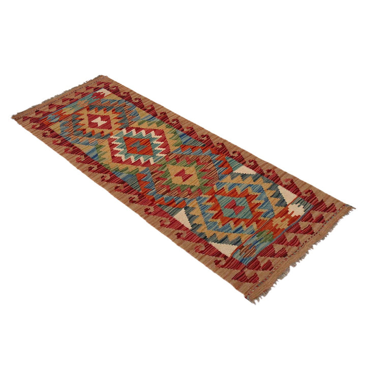 Short Chobi Kilim Runner 1' 8" x 4' 11"  - No. AL27800
