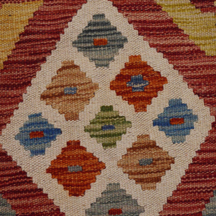 Hand Knotted Flatweave Kilim Runner 1' 8" x 4' 11"  - No. AL91328