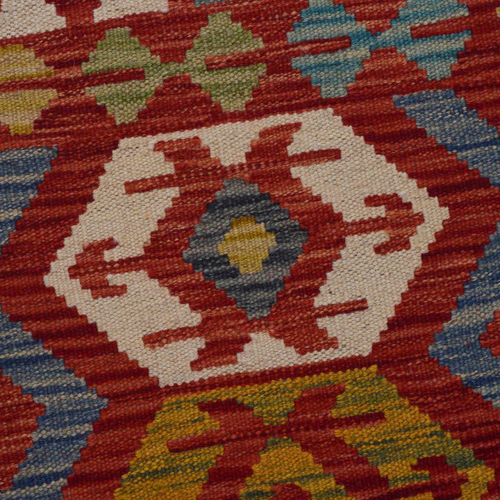 Hand Made Afghan Kilim Runner 1' 10" x 4' 11"  - No. AL61944