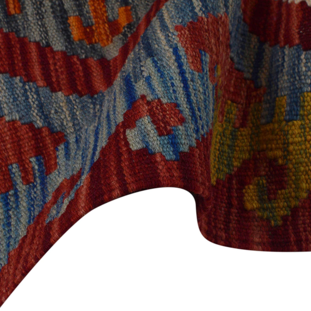 Hand Made Afghan Kilim Runner 1' 10" x 4' 11"  - No. AL61944