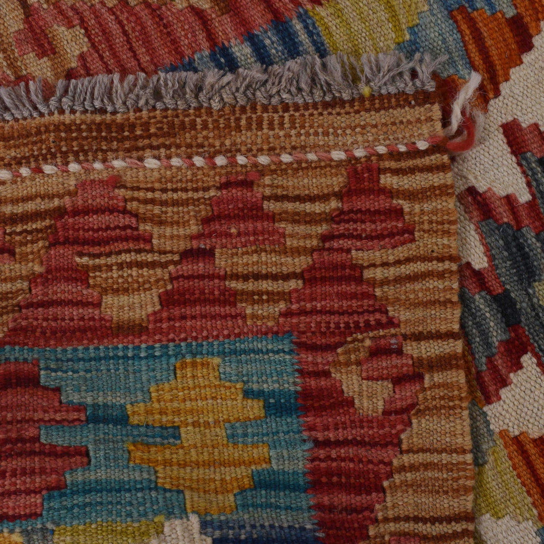 Handmade Vegetable Kilim Runner 1' 8" x 4' 8"  - No. AL99532