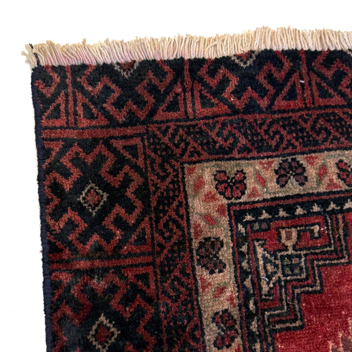 Handmade Balochi Carpet 3' 1" x 5' 3" - No. AL78128