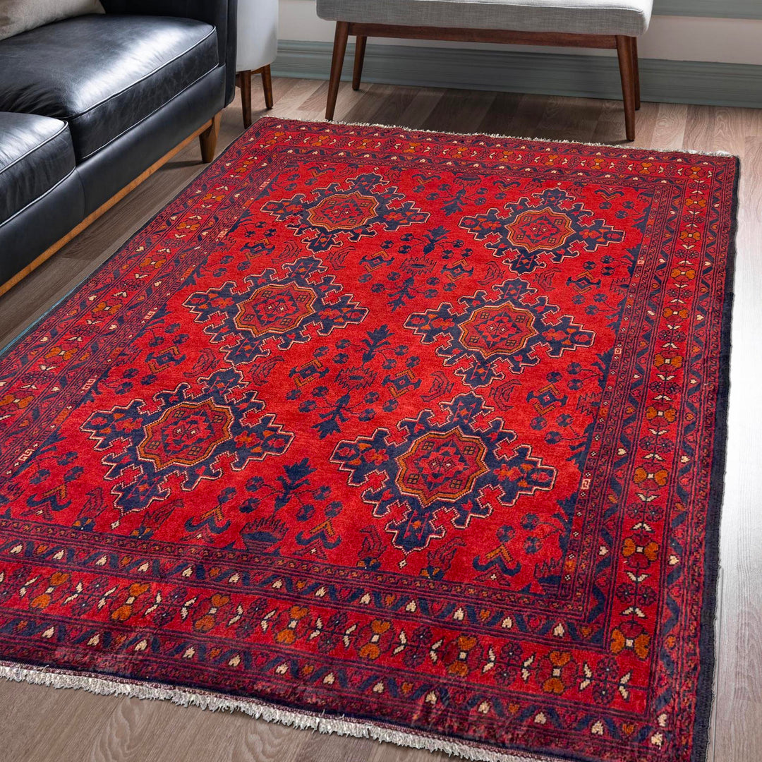 Medium Size Area Rug 5' 2" x 6' 9" - No. AL87856