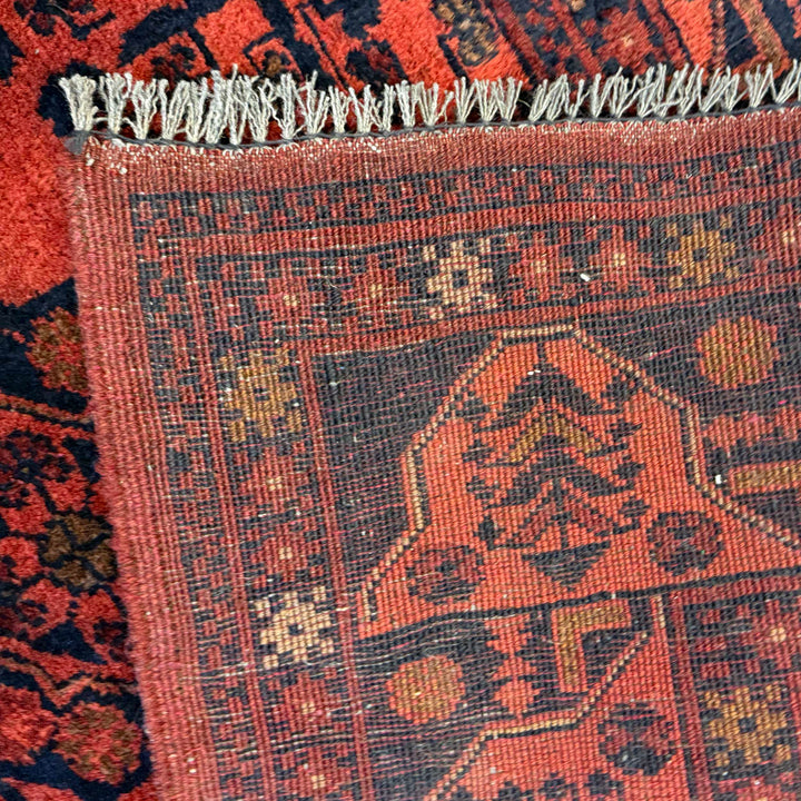 Handwoven Khal Mohammadi Afghan Carpet 3' 3" x 4' 9" - No. AL51743