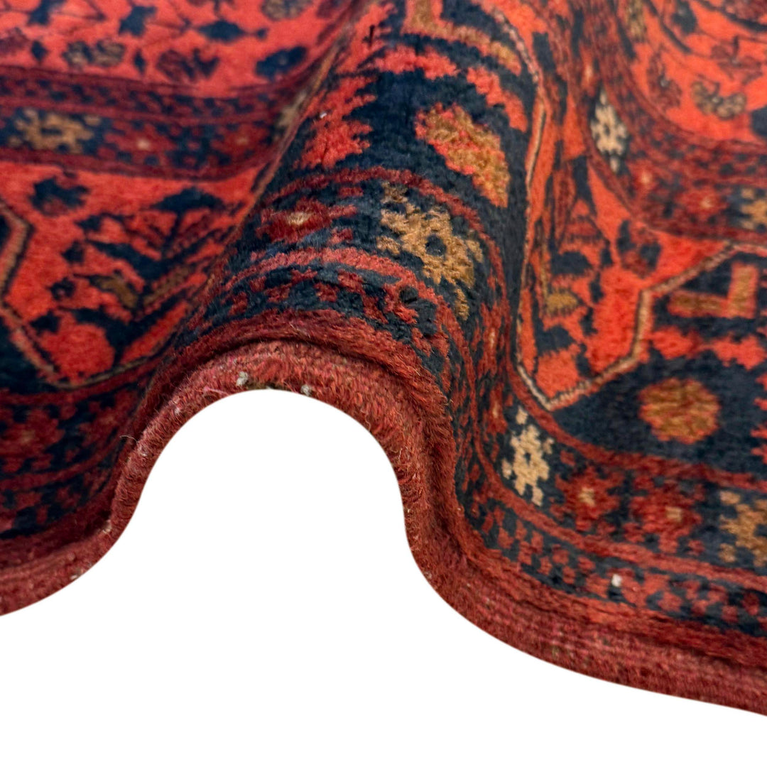 Handwoven Khal Mohammadi Afghan Carpet 3' 3" x 4' 9" - No. AL51743