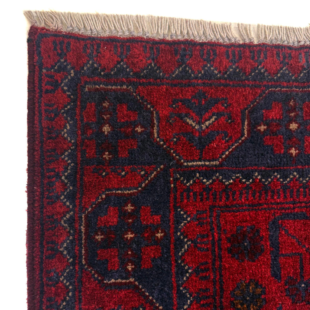 Handwoven Khal Mohammadi Afghan Carpet 5' 0" x 6' 6" - No. AL86714