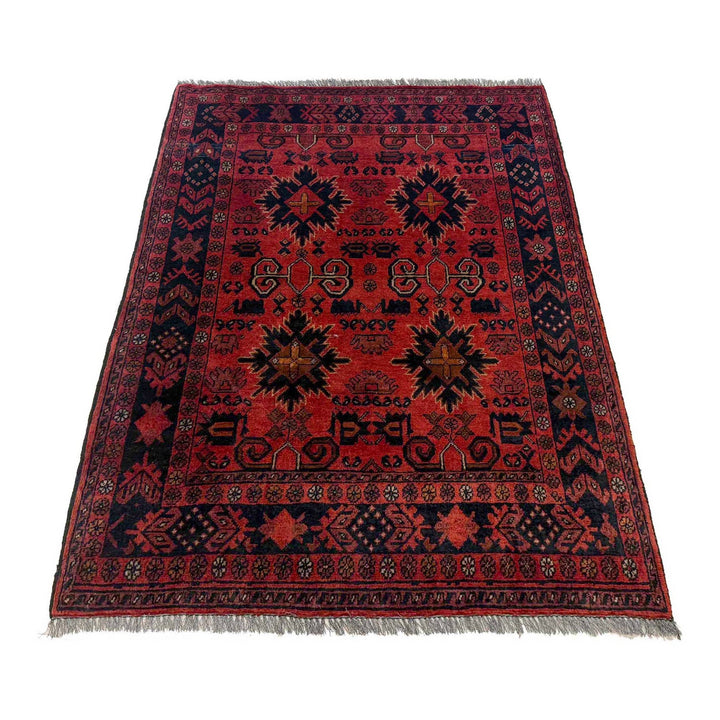 Handmade Khal Mohammadi Area Rug 3' 4" x 4' 6" - No. AL56260