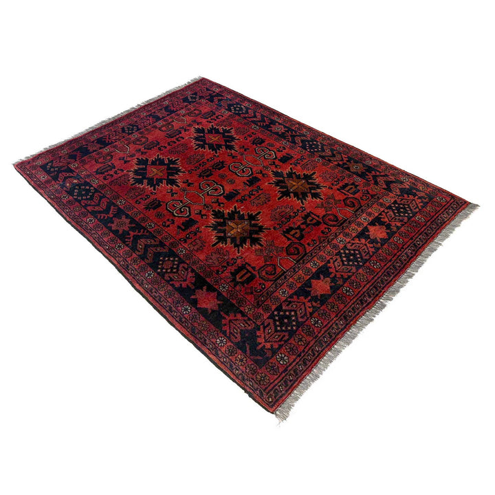 Handmade Khal Mohammadi Area Rug 3' 4" x 4' 6" - No. AL56260