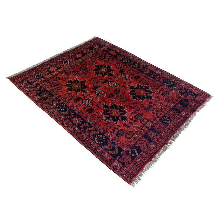 Handmade Khal Mohammadi Area Rug 3' 4" x 4' 6" - No. AL56260