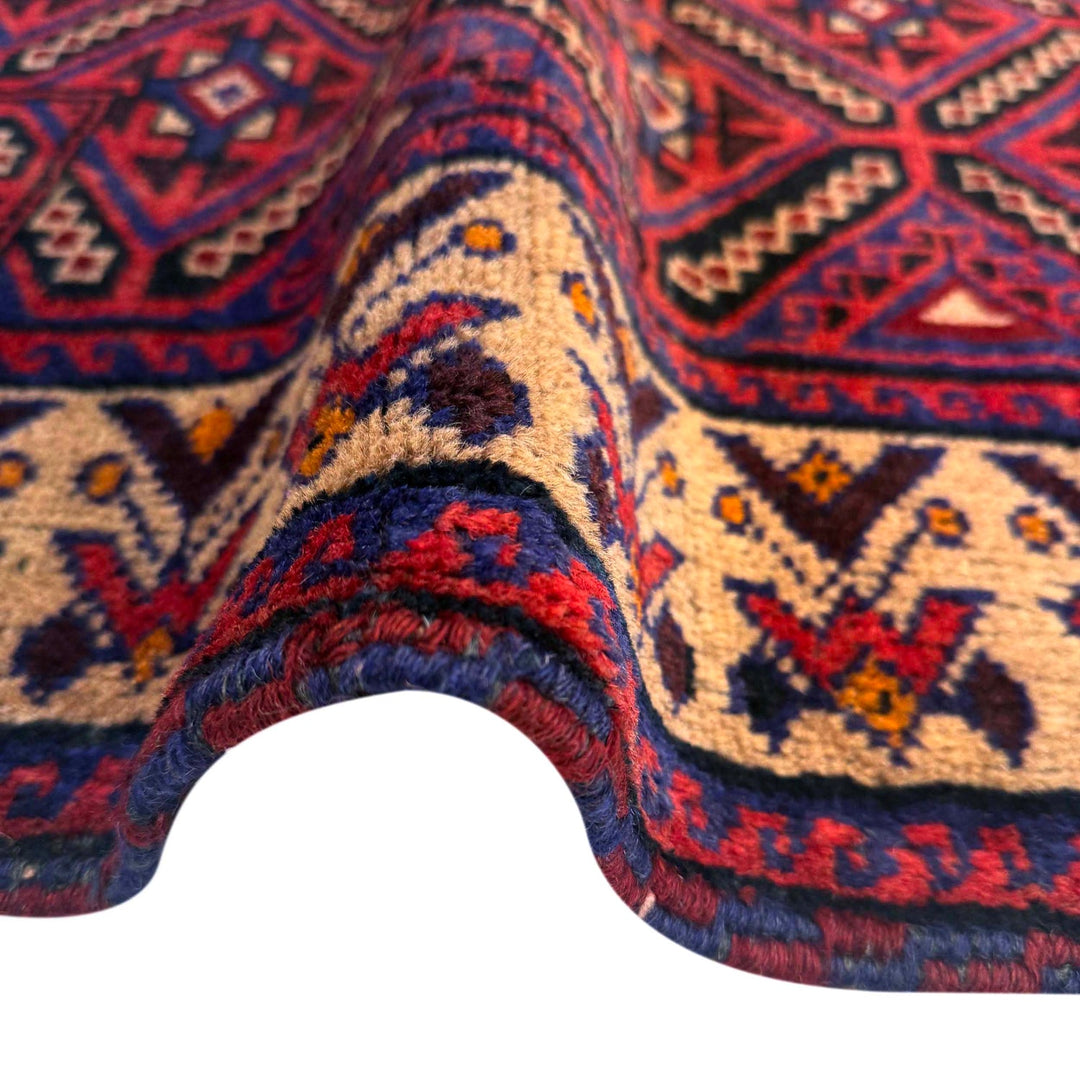 Hand Knotted Baluchi Rug 3' 1" x 4' 7" - No. AL36005