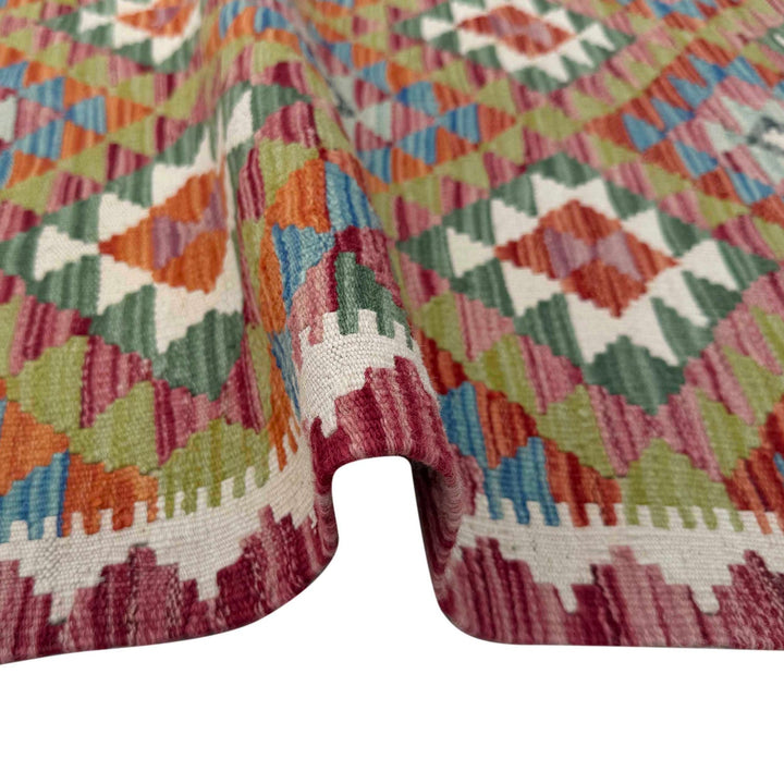 Handmade Vegetable Kilim 2' 9" x 4' 0" - No. AL72563