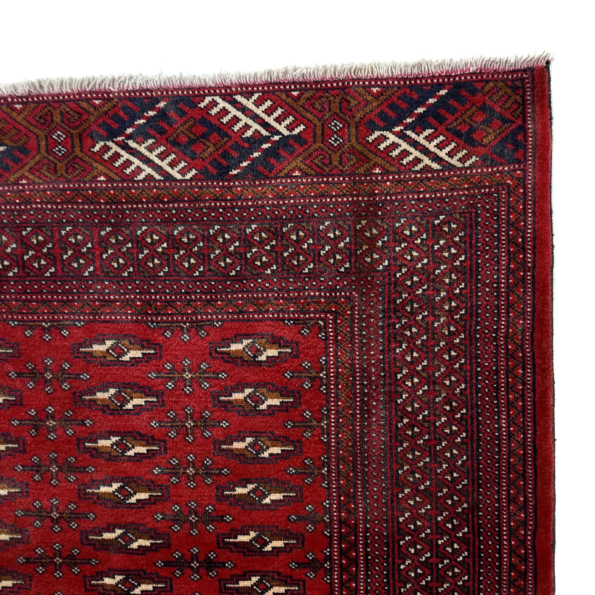 ラグ・カーペット Baluch small rug Deep Red Afghan Baluchi Rug 6' 10