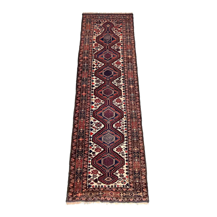 Handmade Barjista Kilim Runner Rug 2' 9" x 12' 2" - No. AL60741