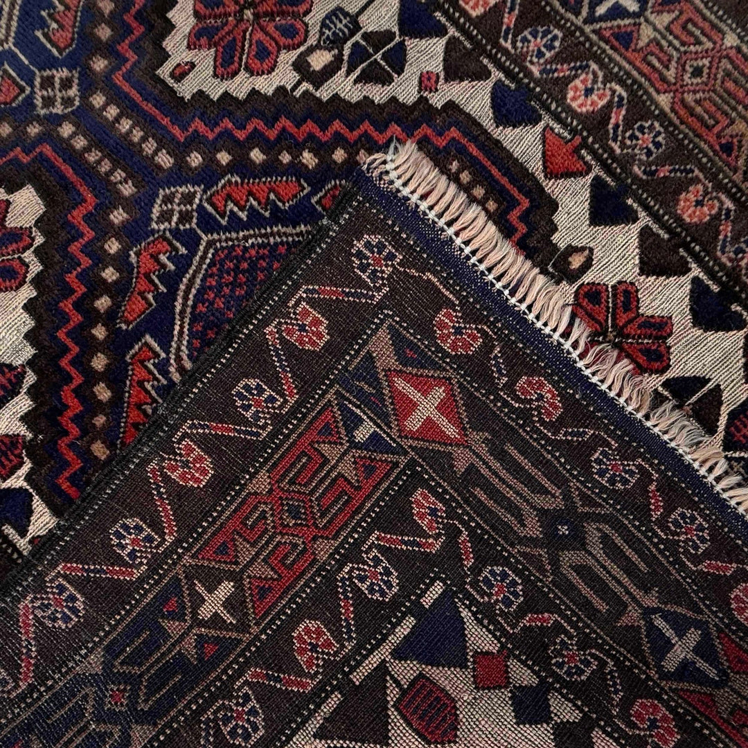 Handmade Barjista Kilim Runner Rug 2' 9" x 12' 2" - No. AL60741