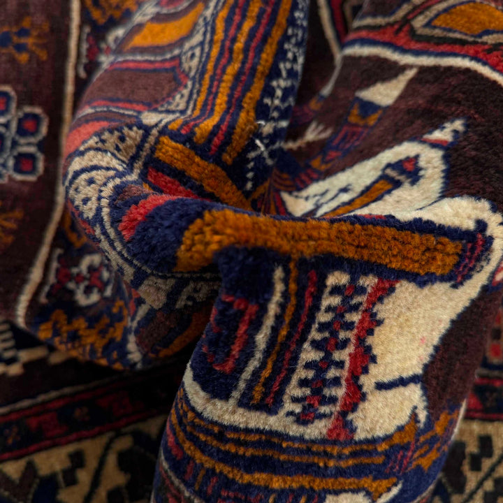 Muslim Prayer Rug 2' 10" x 4' 4" - No. AL14956