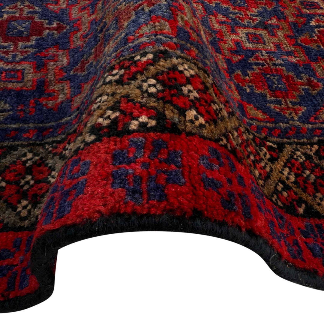 Hand Knotted Baluchi Rug 2' 6" x 3' 8" - No. AL98056