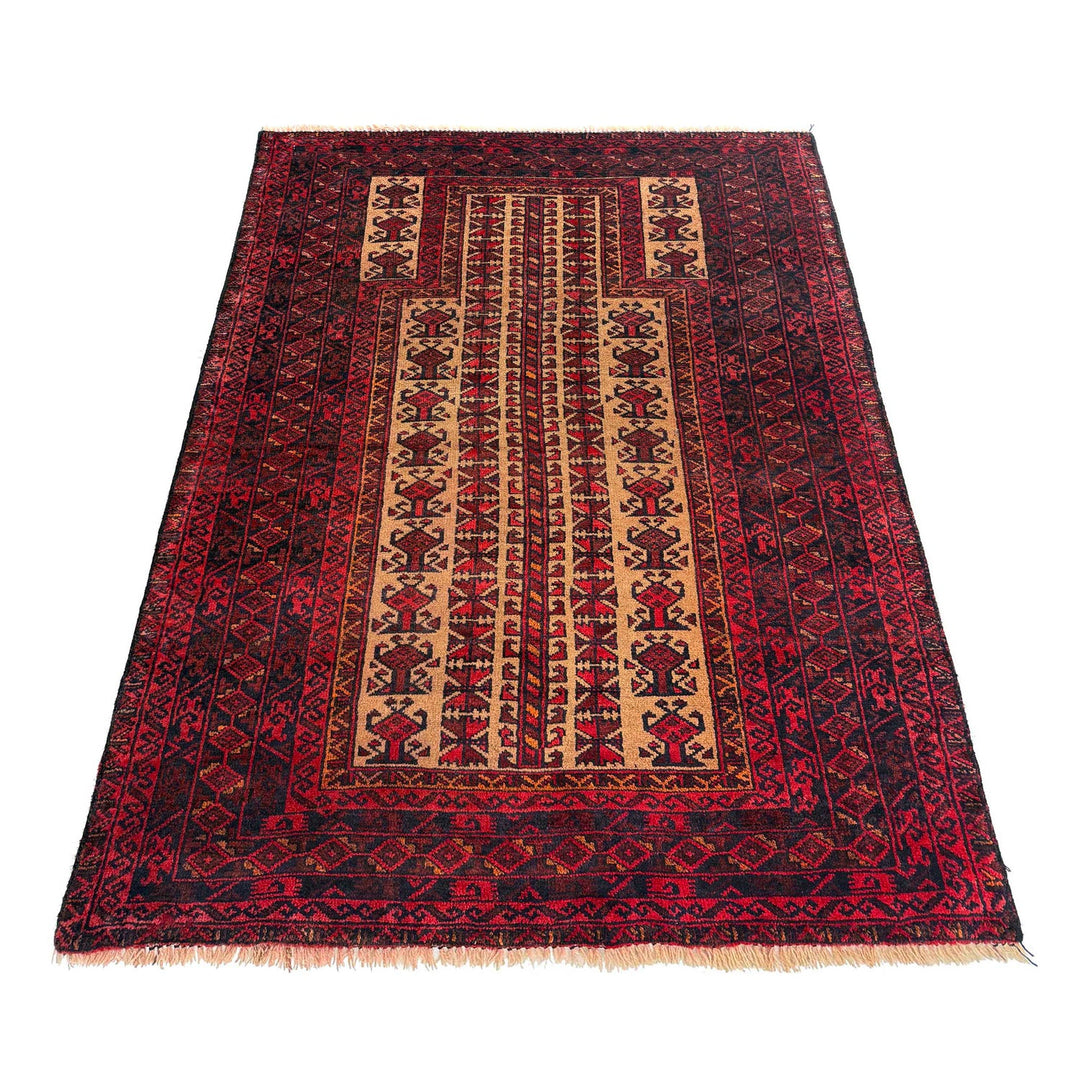 Handmade Prayer Rug 3' 2" x 4' 11" - No. AL34773