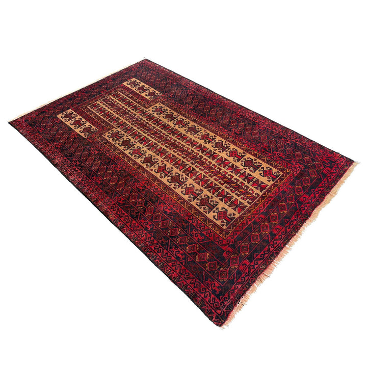 Handmade Prayer Rug 3' 2" x 4' 11" - No. AL34773