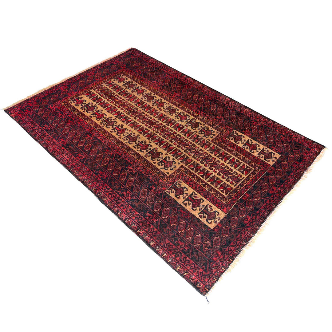 Handmade Prayer Rug 3' 2" x 4' 11" - No. AL34773