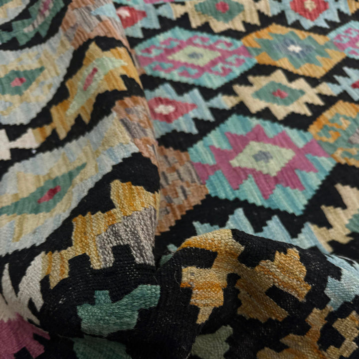 Handmade Turkish Design Wool Kilim 6' 8" x 10' 0" - No. AL103922