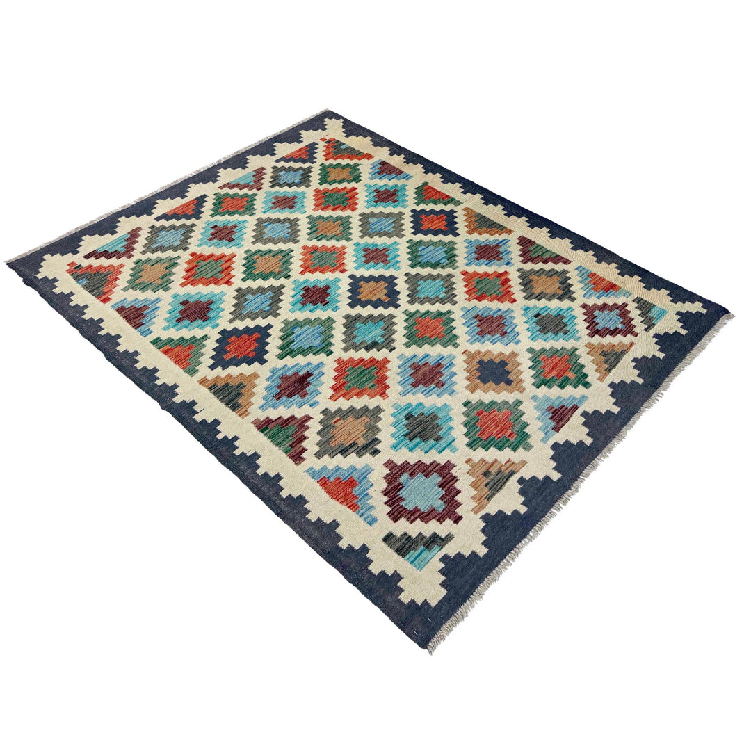 Medium Size Chobi Kilim 4' 9" x 6' 9" - No. AL772476