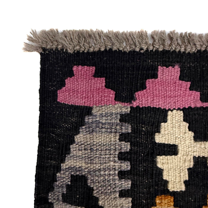 Handmade Afghan Vegetable Kilim 6' 7" x 9' 8" - No. AL935937
