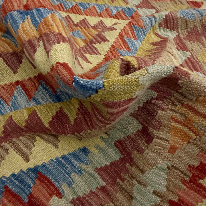 Handmade Vegetable Kilim 3' 3" x 3' 10" - No. AL820011