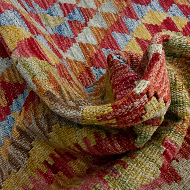 Small Size Chobi Kilim 3' 7" x 5' 3" - No. AL531525