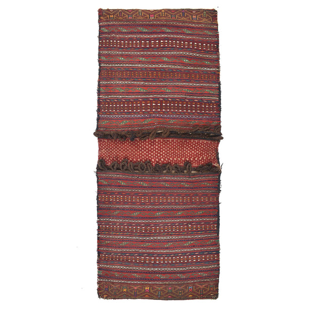 Hand Knotted Saddle Bag Area Kilim 1' 8" x 4' 1" - No. AL26045