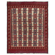Handmade Flatweave Kilim 4' 9" x 6' 1" - No. AL16995