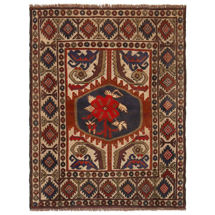 Handmade Barjista Kilim Rug 3' 10" x 5' 0" - No. AL13501