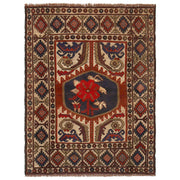 Handmade Barjista Kilim Rug 3' 10" x 5' 0" - No. AL13501