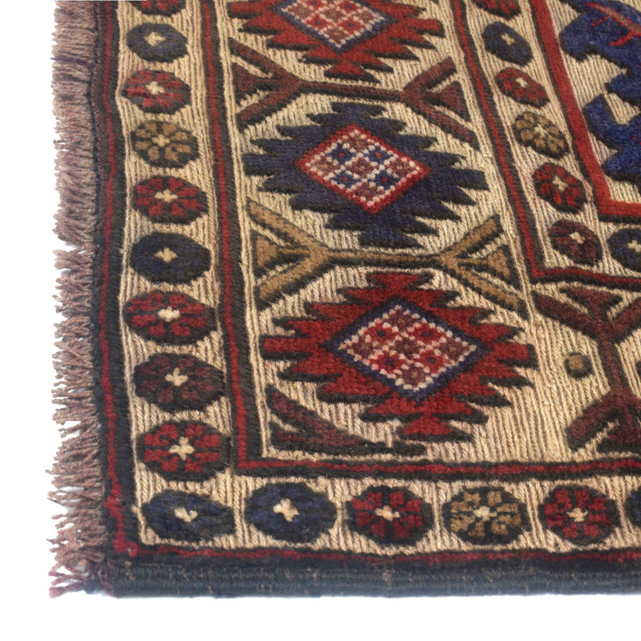 Handmade Barjista Kilim Rug 3' 10" x 5' 0" - No. AL13501