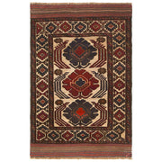 Handmade Barjista Kilim Rug 4' 2" x 6' 1" - No. AL11296