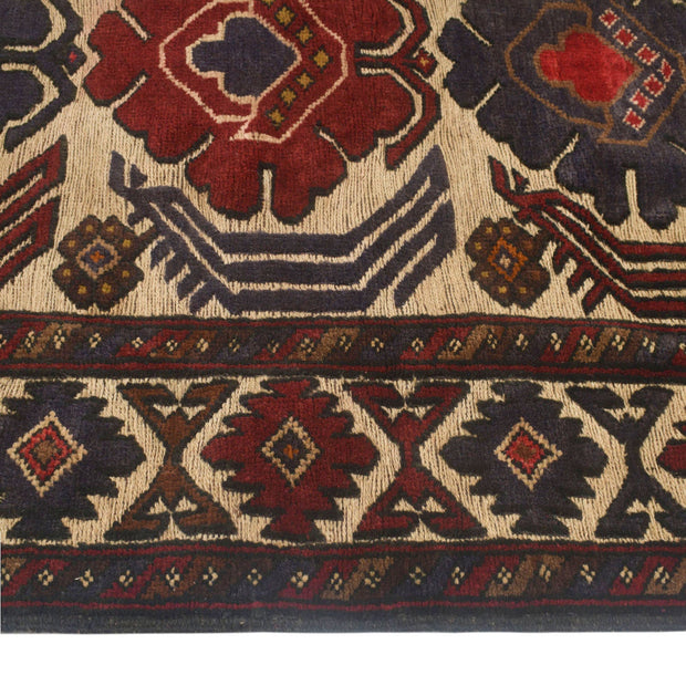 Handmade Barjista Kilim Rug 4' 2" x 6' 1" - No. AL11296