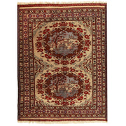 Handmade Afghan Kilim 4' 8" x 6' 1" - No. AL38369