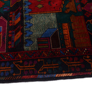 Handmade Pictorial Carpet 3' 8" x 6' 4" - No. AL79646